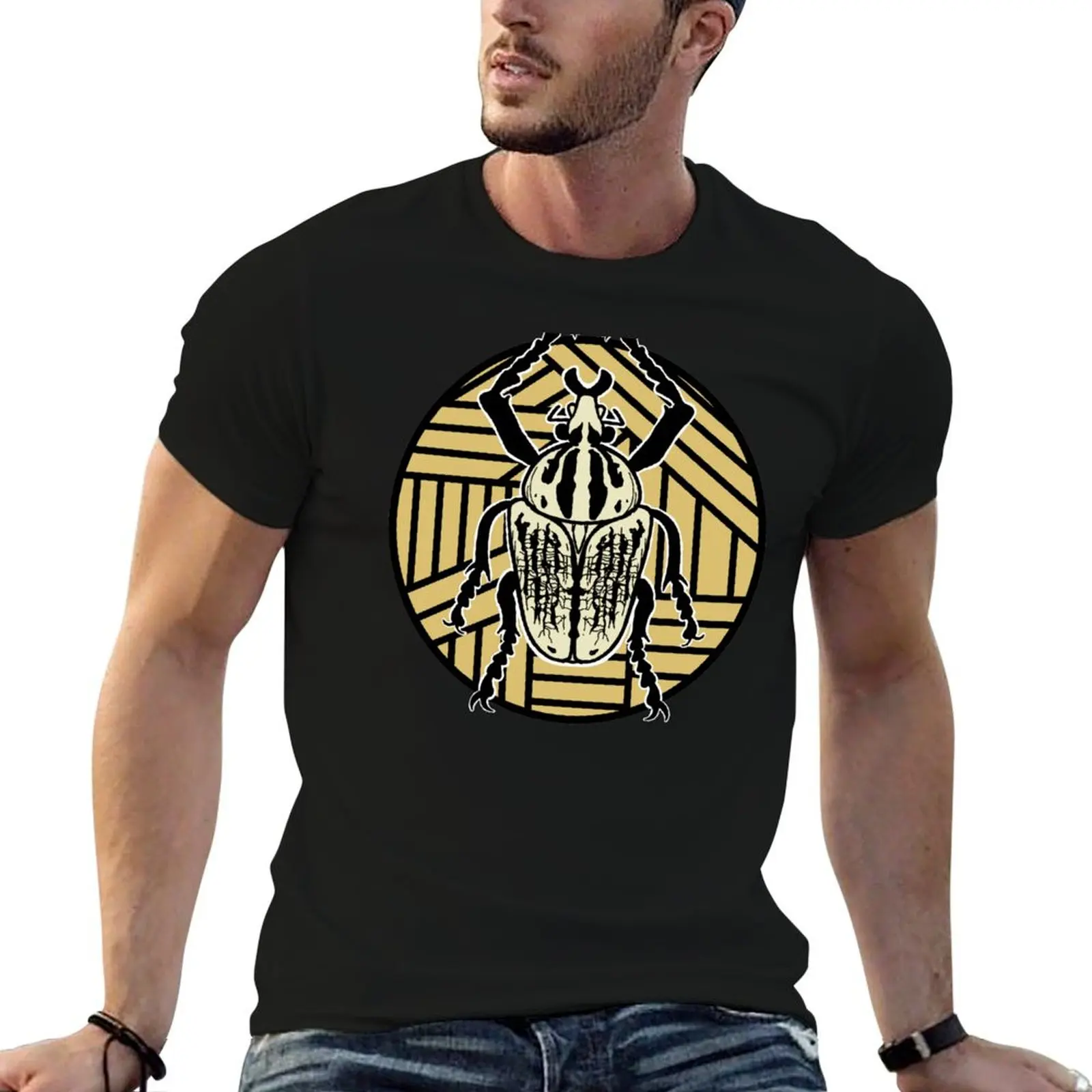 Goliath Beetle T-Shirt blacks anime stuff oversizeds men t shirts