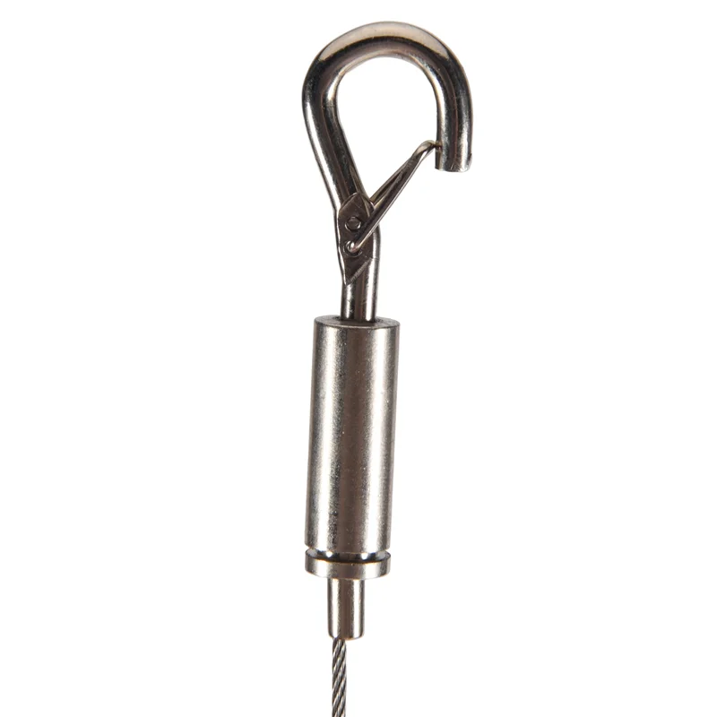 ONCE Adjustable Picture Hanging Wire Heavy Duty Supports - 2 Pack Hanging Hardware, 2M X1.5Mm Stainless Steel Wire Rope