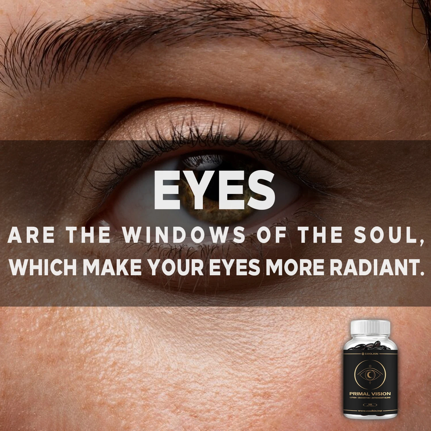 Vision Health Capsules - with Lutein, Zeaxanthin - Eye Vitamins, Protect Eyesight, Relieve Visual Fatigue