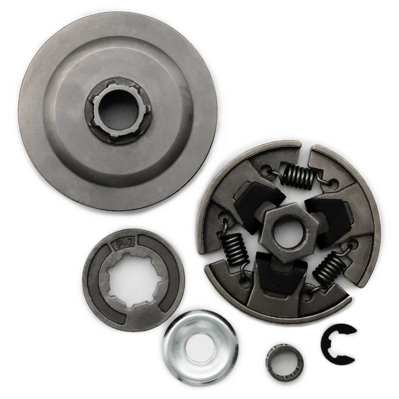 硬化鋼クラッチドラムリムスプロケットとチェーンソー用クラッチキット MS170 MS180 017 018