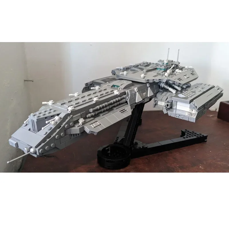 MOC-136473 Stargate BC-304 Daedalus Deep Space Carrier Assembly Stitching Building Block Model Children's Birthday Toy Gift