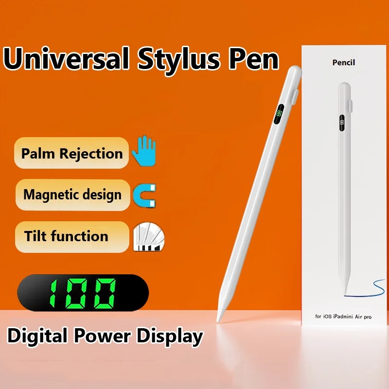 Stylus Pen for OPPO Pad Air 10.36 Inch 2 11.61 Inch 11 for OPpo Pad Air 2 11.4  A-pple I-Pad Pencil Tilt Pressure Power Display