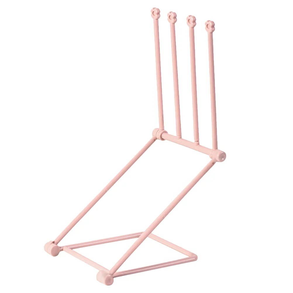 

Adjustable Headbands Rack Headwear Holder Folding Hair Hoops Organizer Hairband Holder Organizer Table Hair Hoops Rack