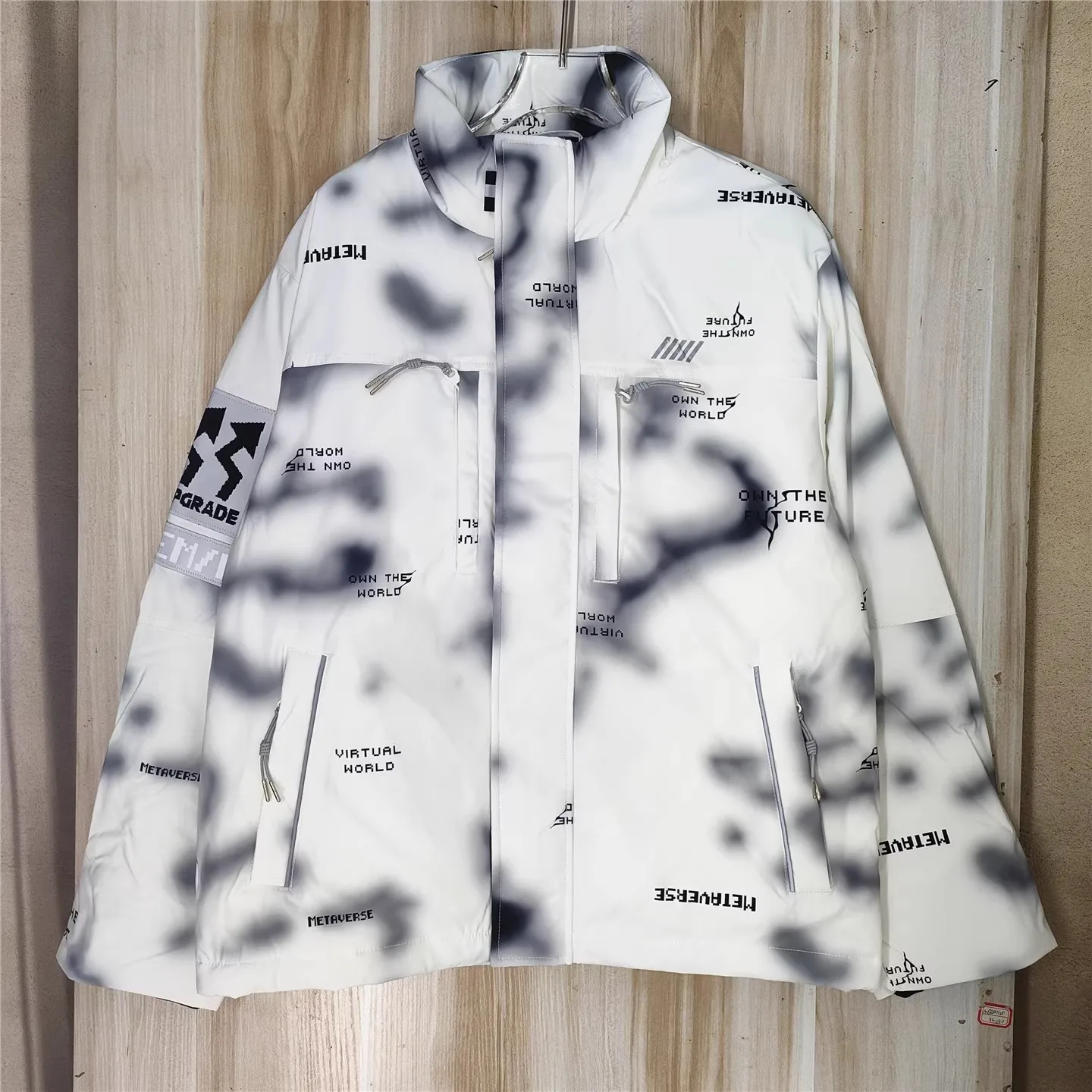 

Faionable adient Color Blo, теплый воротник-стойка, тонкий хлопковый тюнер, мужская новая зимняя верхняя одежда, повседневная молодежная тенденция