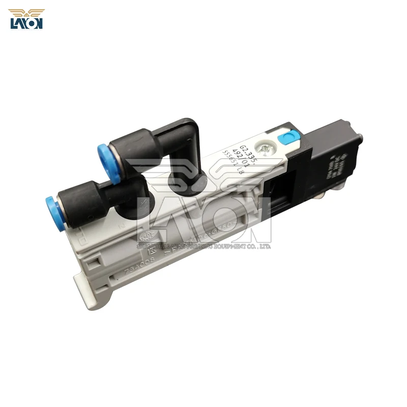 

LAYON 2PCS FESTO Solenoid Valve G2.335.492 VOFB-ST12H-M52-MZH-Q4A-1T1 555651 for Heidelberg CD102 SM102 SM74 SM52