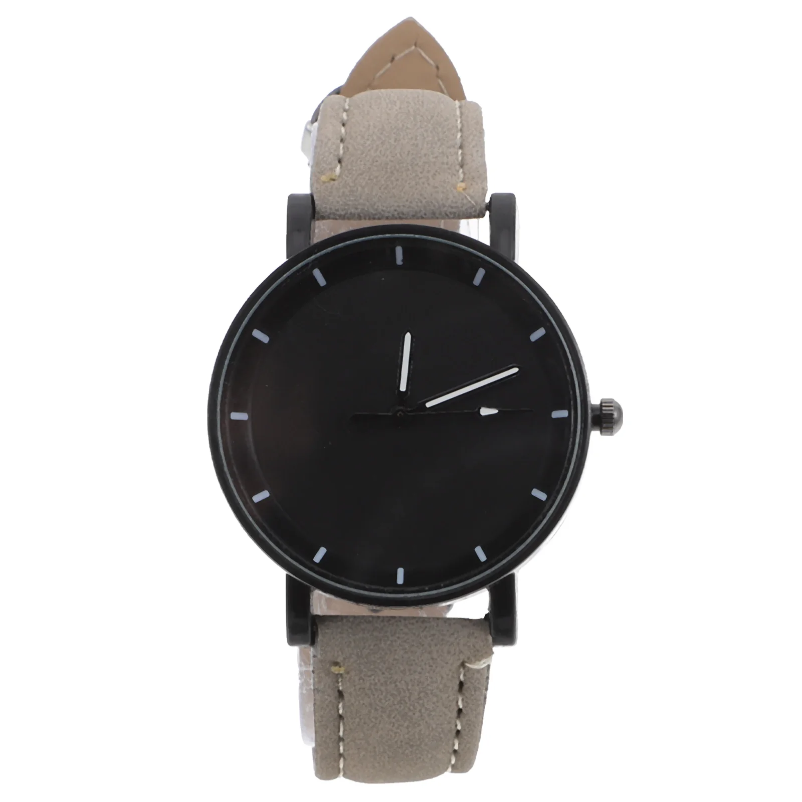 

Quartz Watch Women Genuine Alloy Glass Adjustable Strap Elegant Fashion Wristwatch Grey Casual Students Birthday