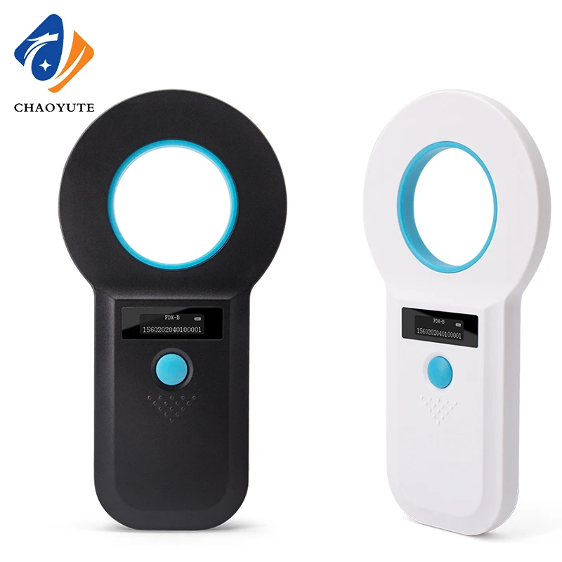 

134.2Khz pet dog chip scanner black and white style Em4305 125kHz RFID animal chip card reader Bluetooth/USB/wireless 2.4G