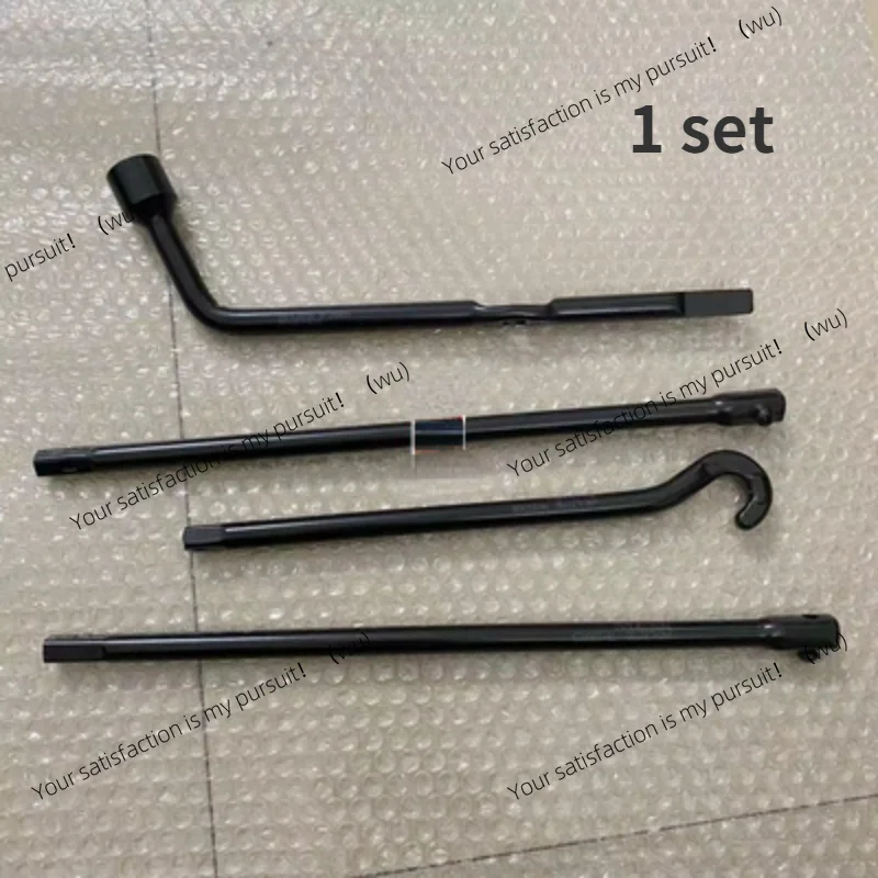 1 Set Spare Tire Jack Tool Lug Wrench Kit T6 on-board tool repair kit for T8 tire tools