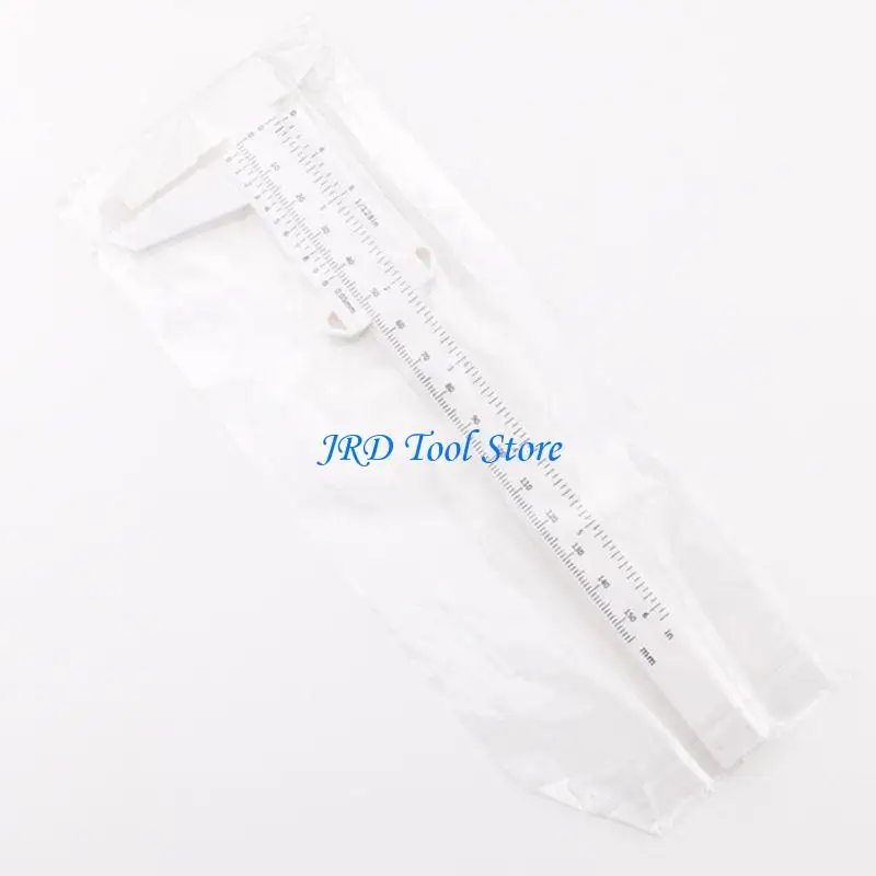 

A2UD Plastic Vernier Caliper 150mm Plastic Caliper Portable Measuring Tools for Plumbing Model Making Woodworking School