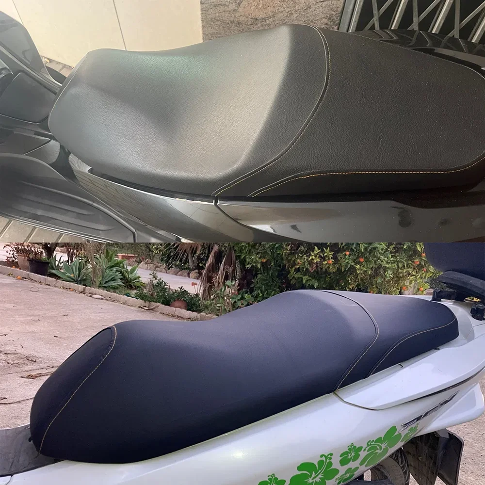 for HONDA PCX 150 160 125 PCX150 PCX125 PCX160 Motorcycle Seat Cover Leather Moped Seat Cover Leather Sleeve Cushion