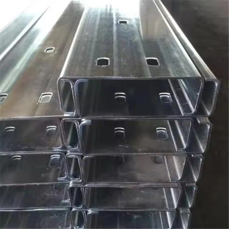 

China Supplier 1.5mm to 3.0mm Thickness Heavy Support Bracket Material for Metal Roof System Steel C Purlin Profile