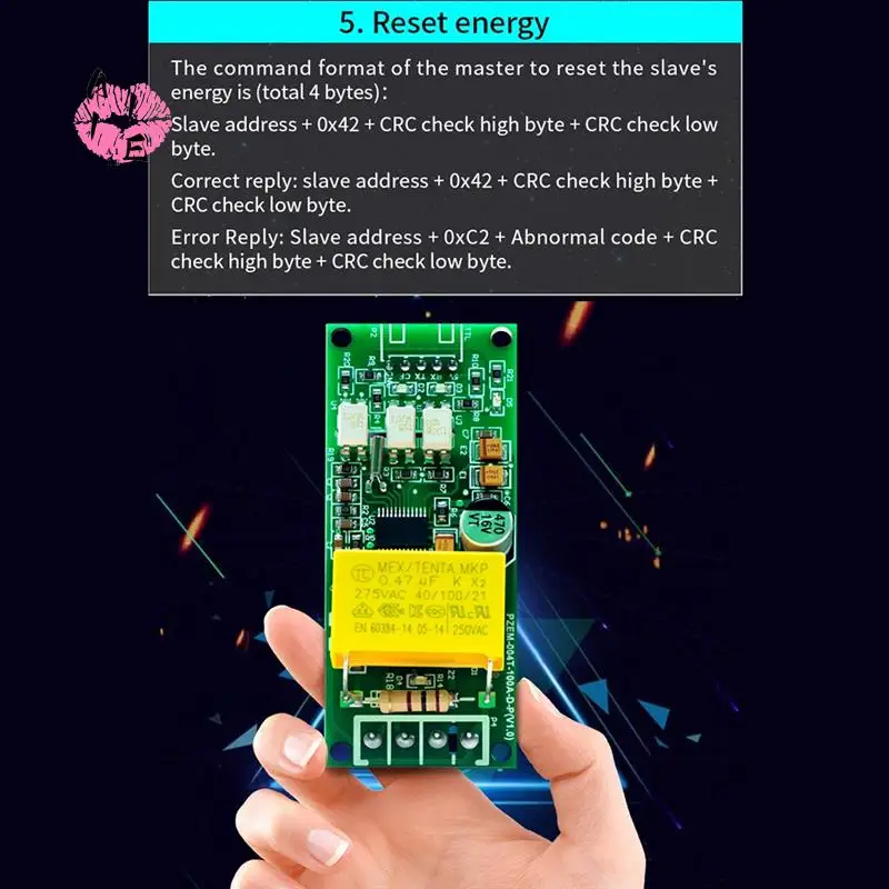 

A11E-100A PZEM 004T 3,0 версия ваттметр кВтч метр вольт ампер ток тестовый модуль для Arduino TTL COM2/COM3/COM4