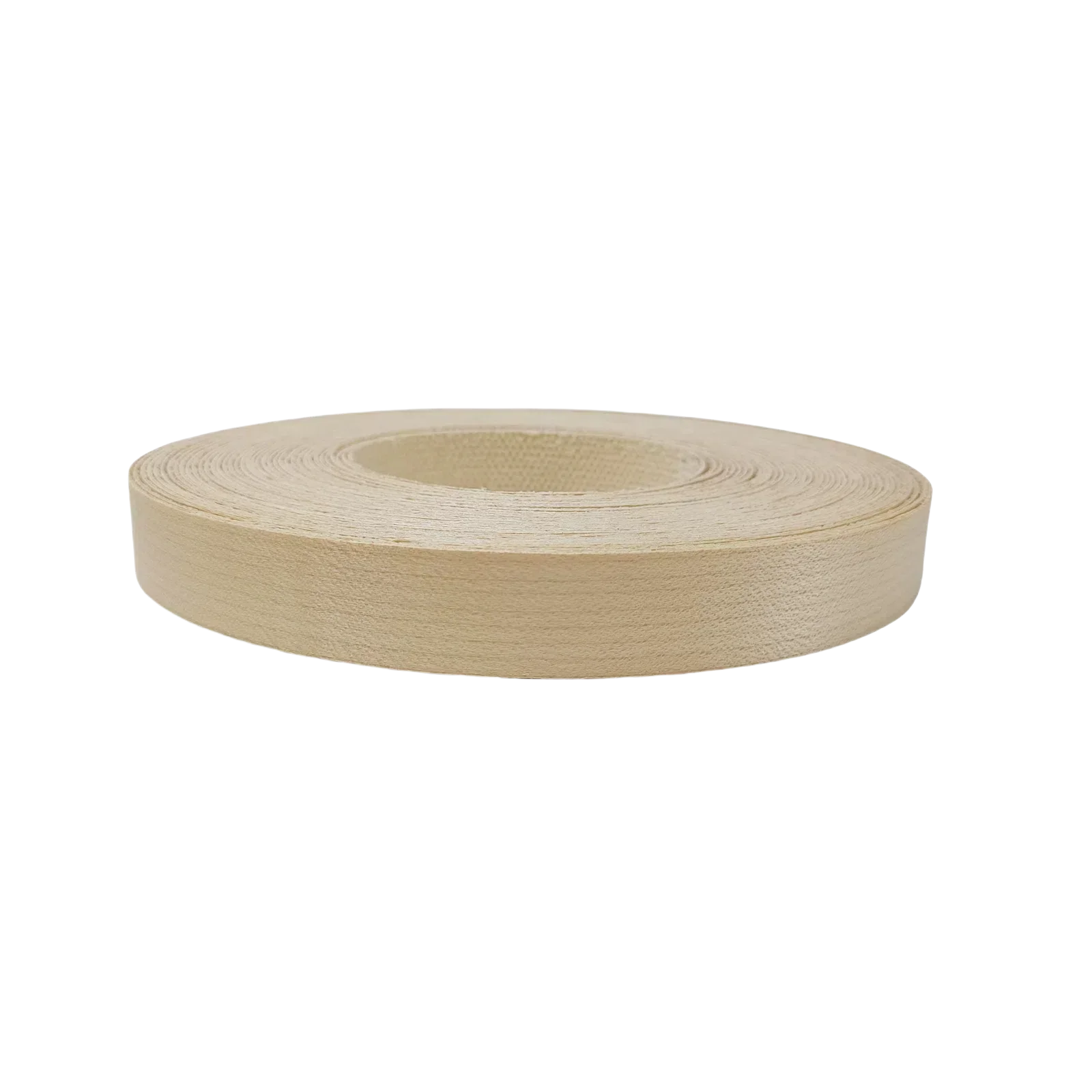 Pre-glued Maple Wood Veneer Edge Banding, Iron On Self Hot Melt Adhesive Wooden Strip, Edging Tape for Plywood Shelf Cabinet