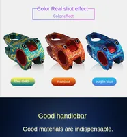 Road Bike Stem 31.8 35x35 50mm MTB Stem High-Strength Short Handlebar Stem Aluminum Alloy Bicycle Bridge Cycling Bicycle Parts