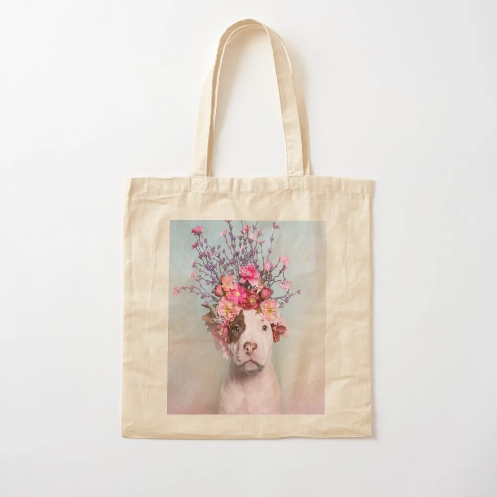 Flower Power, Rum Tote Bag shopper bags for women tote bag woman handbag hand bag