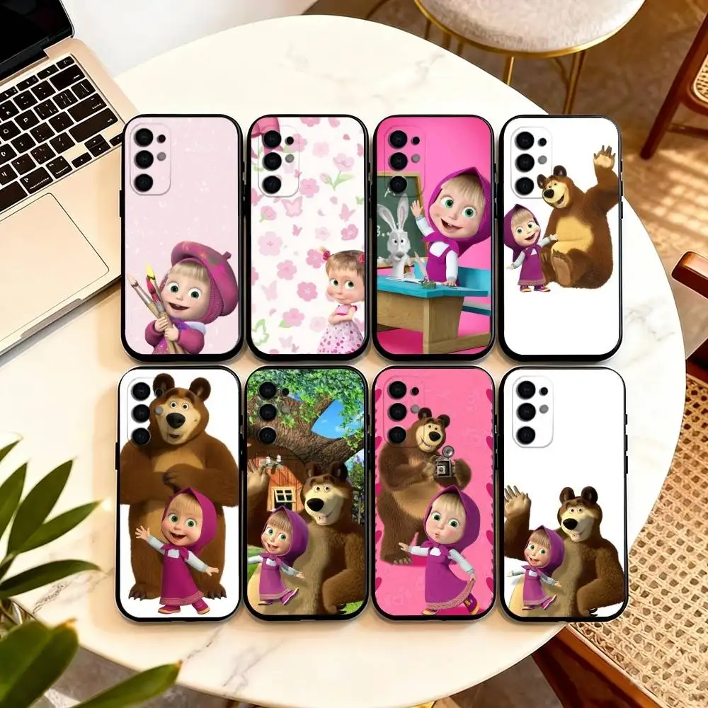 Cute cat Pusheenes  Phone Case For Samsung S25,S24,S21,S22,S23,S30,Ultra,S20,Plus,Fe,Lite,Note,10,Black Cover