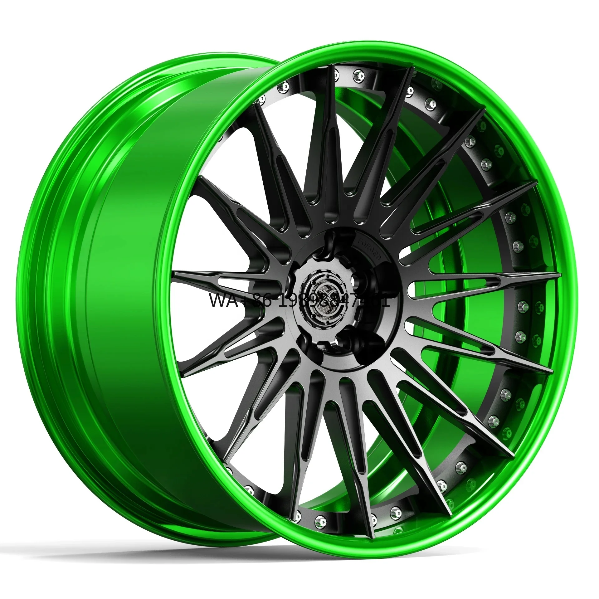 

New High Performance 2pc Forged Aluminum Alloy Wheels 40mm/25mm/30mm Offset 98mm PCD for X5/X6 for Luxury high-end customization