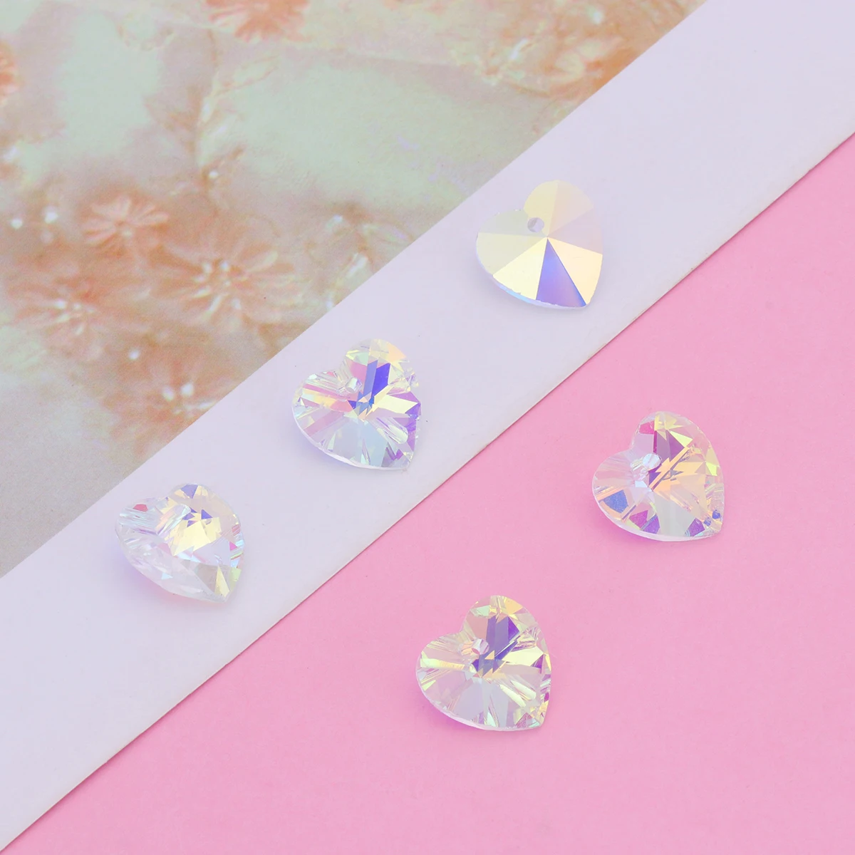 

28 шт., аксессуары для сережек, стеклянные подвески, набор подвесок «сделай сам», креативный хрустальный шарм для изготовления ювелирных изделий, уникальные формы, стильный