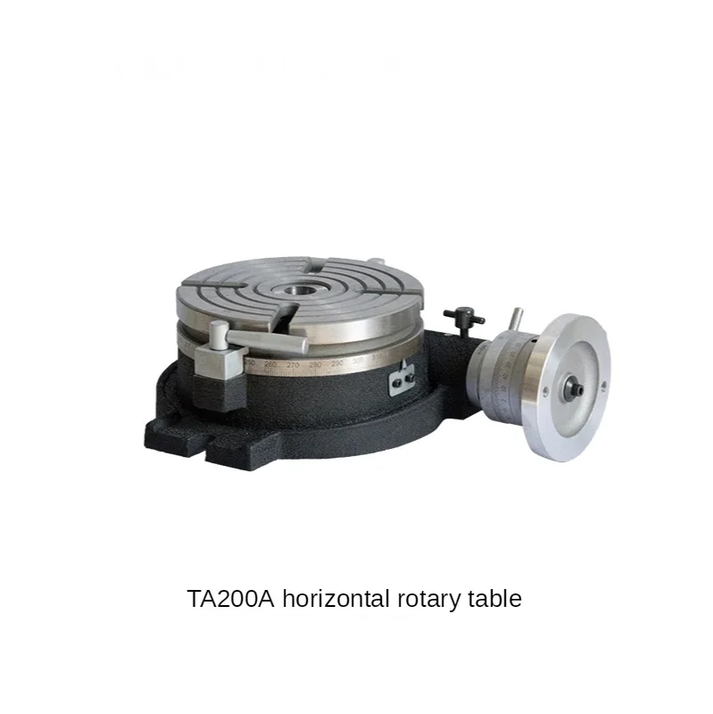 TA200A horizontal rotary table milling machine accessories 8-inch machine tool drilling and milling machine processing