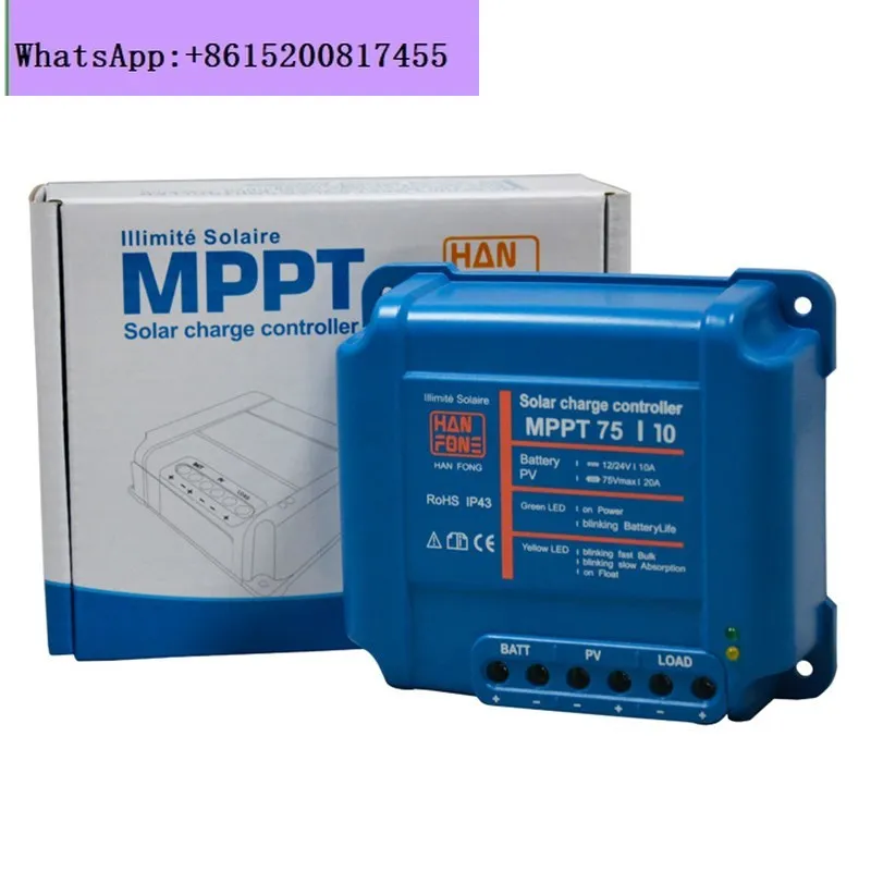 

MPPT controller 10A photovoltaic /12v24v controller solar charging mppt algorithm
