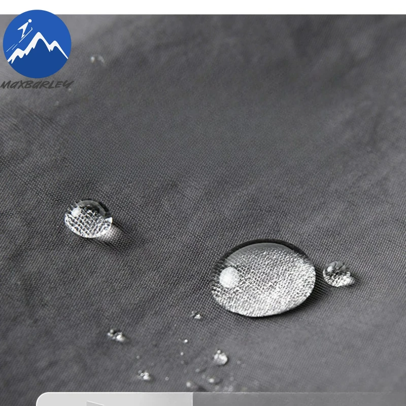 Maxbarley New Jacket Fashion Detachable Hood Outdoor Camping Lightweight Coat Plus Size Multi Pocket Waterproof Autumn Garment