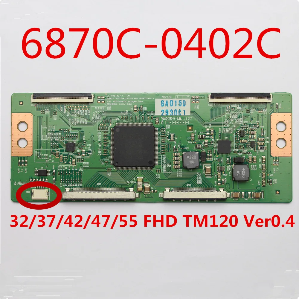 6870C-0402C 6870C-0402B T-CON BOARD for TV ...etc. 32/37/42/47/55 FHD TM120 Ver0.4 Replacement Board