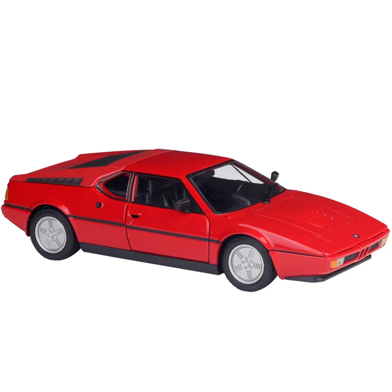 WELLY 1:24 BMW M1 alliage voiture moulé sous pression et véhicules jouets modèle de voiture Miniature échelle modèle de voiture jouet pour les enfants