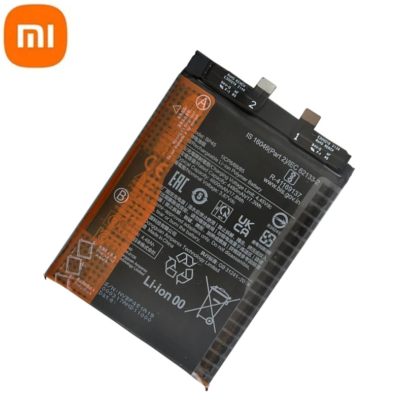 2024 Years 100% Original New 4600mAh BP45 High Quality Battery For Xiaomi Mi 12 Pro Phone Replacement Batteries Fast Shipping