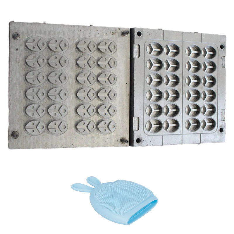 Custom Maker Compress Injection Molding Tool Silicone Rubber Compression Mold