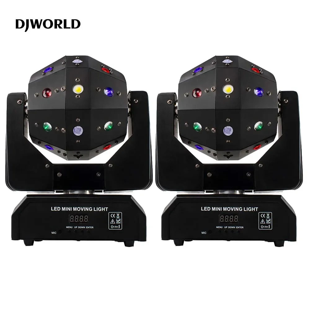 

2PCS Led 16X3W 3in1 Effect Lights Laser Ball Lights Moving Head Light Rock Stage Rotating Bar Light for DJ Disco Party Stage