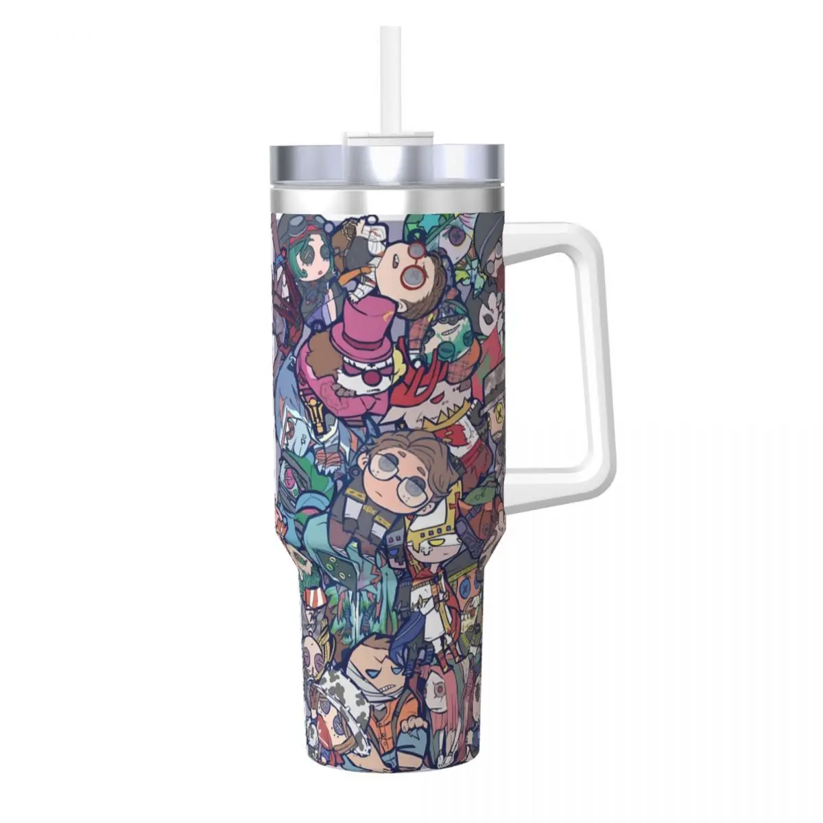 Identitys Vs Stainless Steel Tumbler Driving Mugs Cup Large Thermal Mug Insulated Hot Drinks Milk Tea Water Bottle