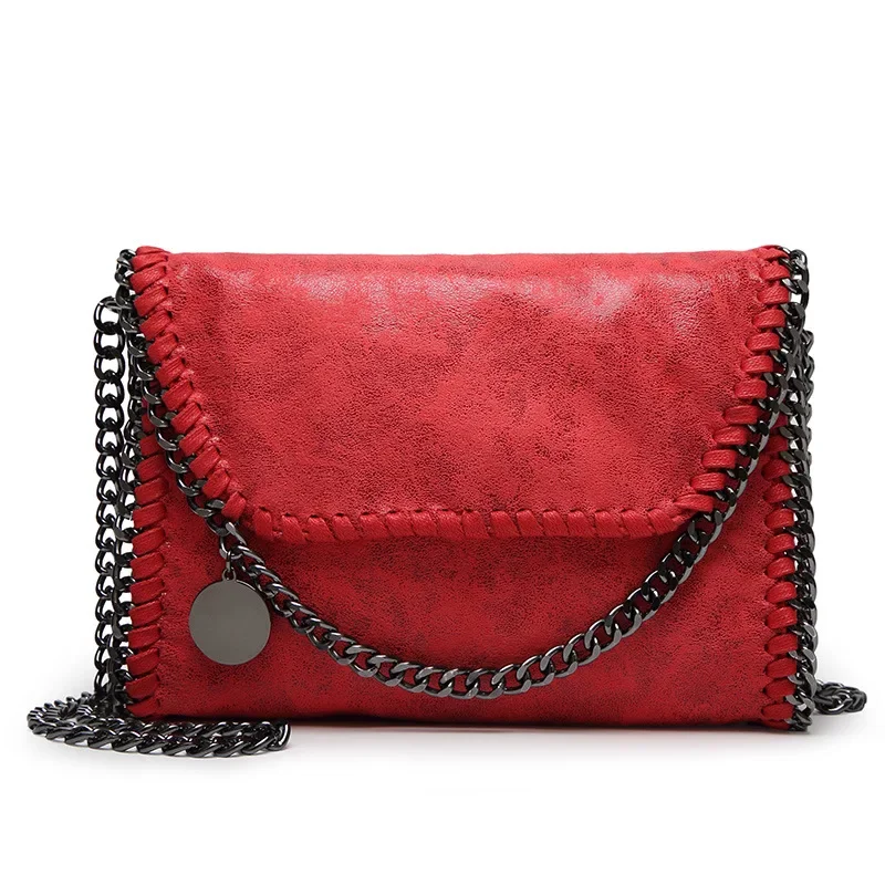 Explosion Korean version of the casual shoulder ladies bag fashion diagonal cross chain bag small handbag commuter leisure bag