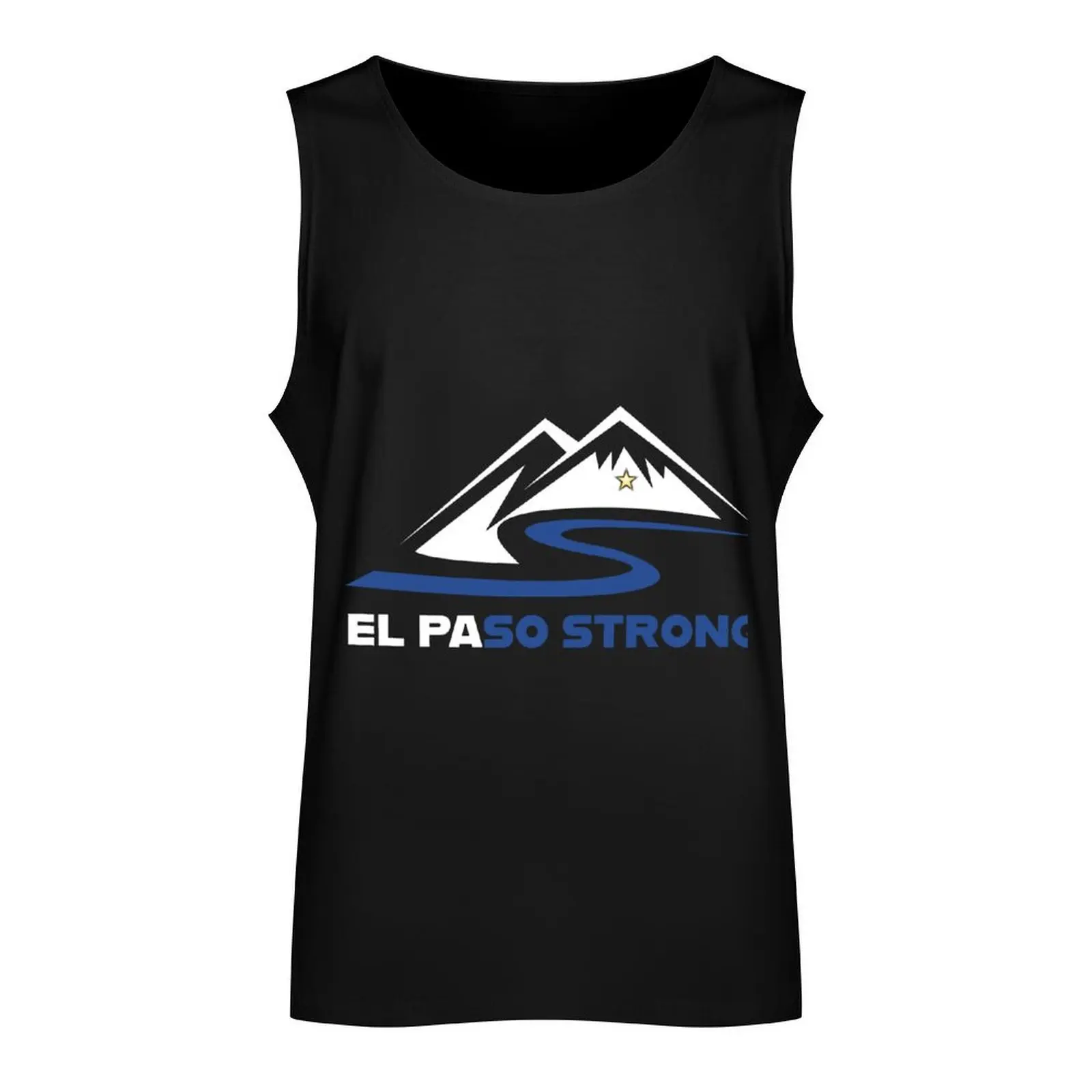 El Paso Strong Tank Top gym t shirt men Men's gym clothing t-shirt Men's