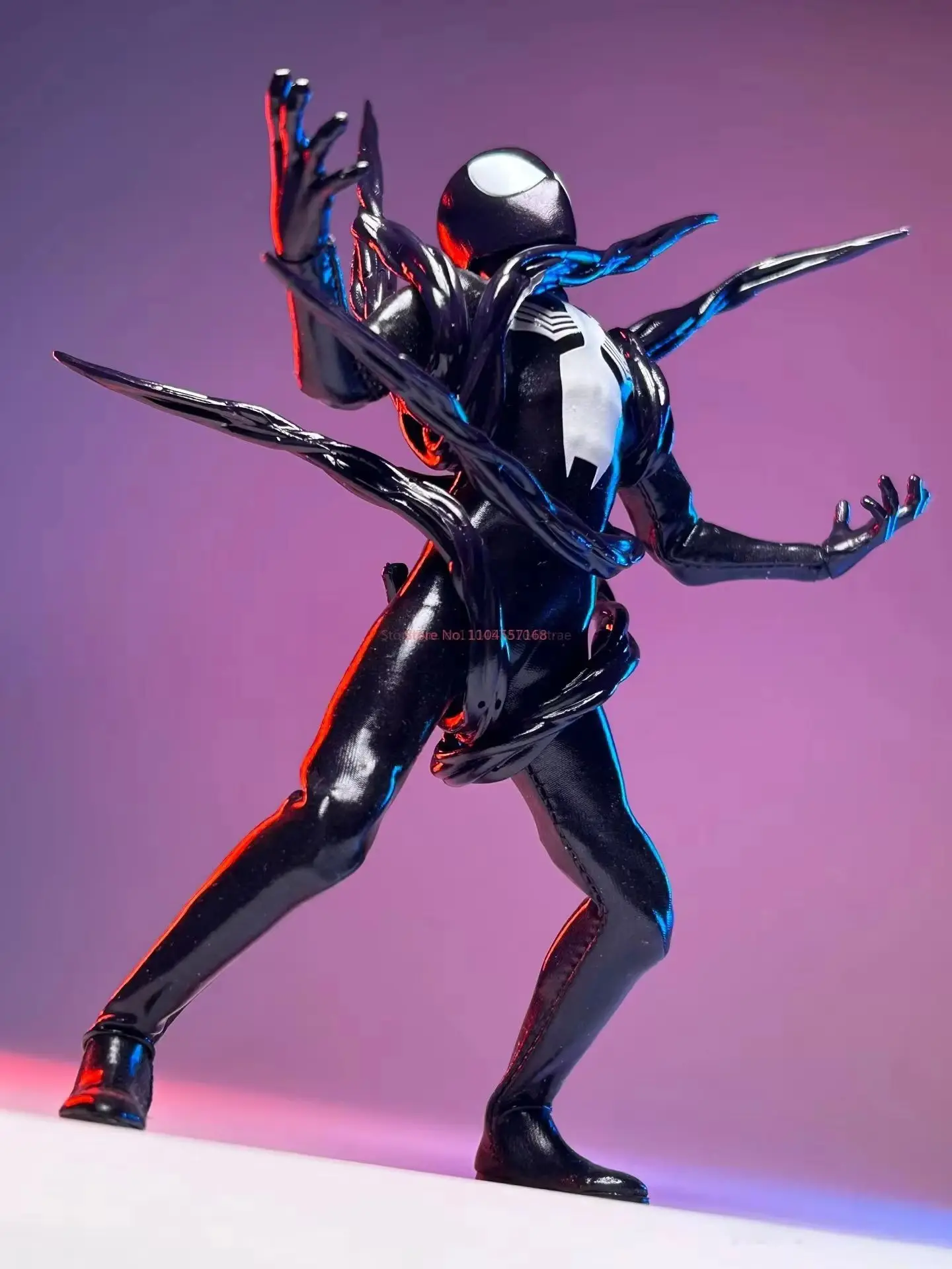 In Stock Spider-Man DB Toys Studio X 6in 1/12 Scale Male Soldier UltimateUltimate Black Symbiotic Spider-Man Action Figure Toys