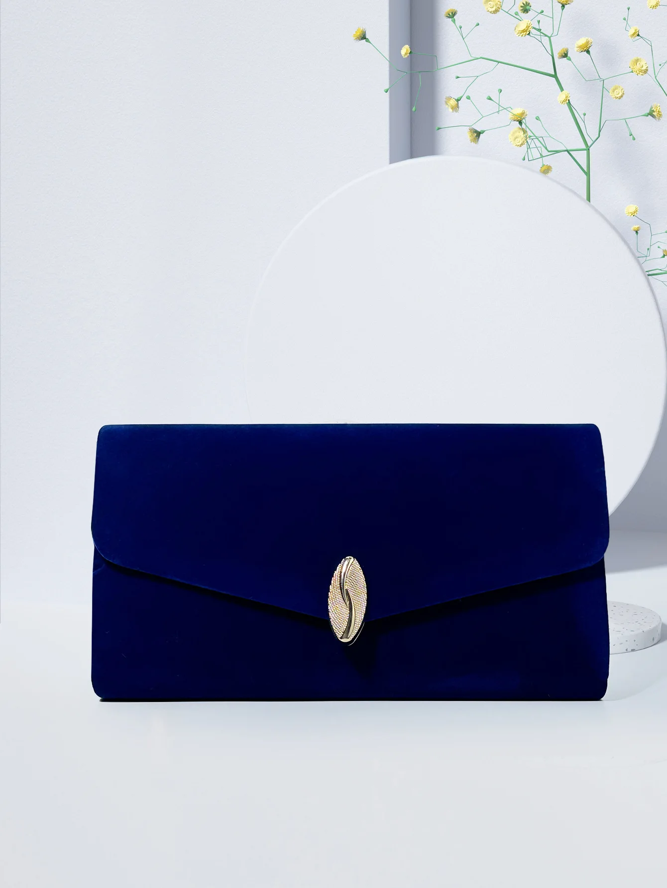 Red Blue Retro Elegant Velvet Evening Bags Fashion Advanced Sense Clutches Shoulder Bag Wedding Party Small handbags For Women