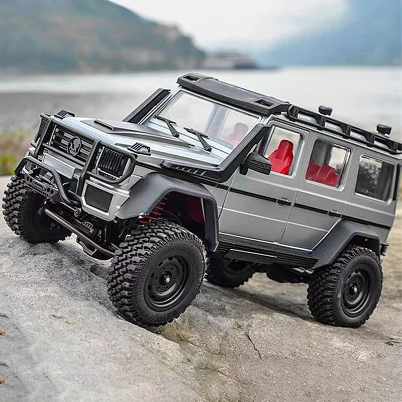 1/12 Mn86 Mn86s 2.4g Rc Car Four-Wheel Drive Climbing Off-Road Truck Vehicle Toy Assembly Version Simulate Car Toy Kids Gif