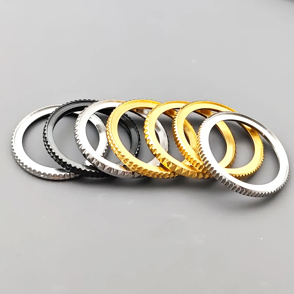 Customized SKX007 SRPD Steel Bezel and Spring click Part Fit For SKX007 SKX009 SRPD Watch Case Rotating bezel Parts