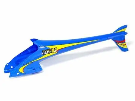 000404 / EK1-0578 Airframe Fuselage Cabin canopy blue tail for ESKY LAMA V4 4-CH Esky Lama V4 Electric Co-Axial Helicopter