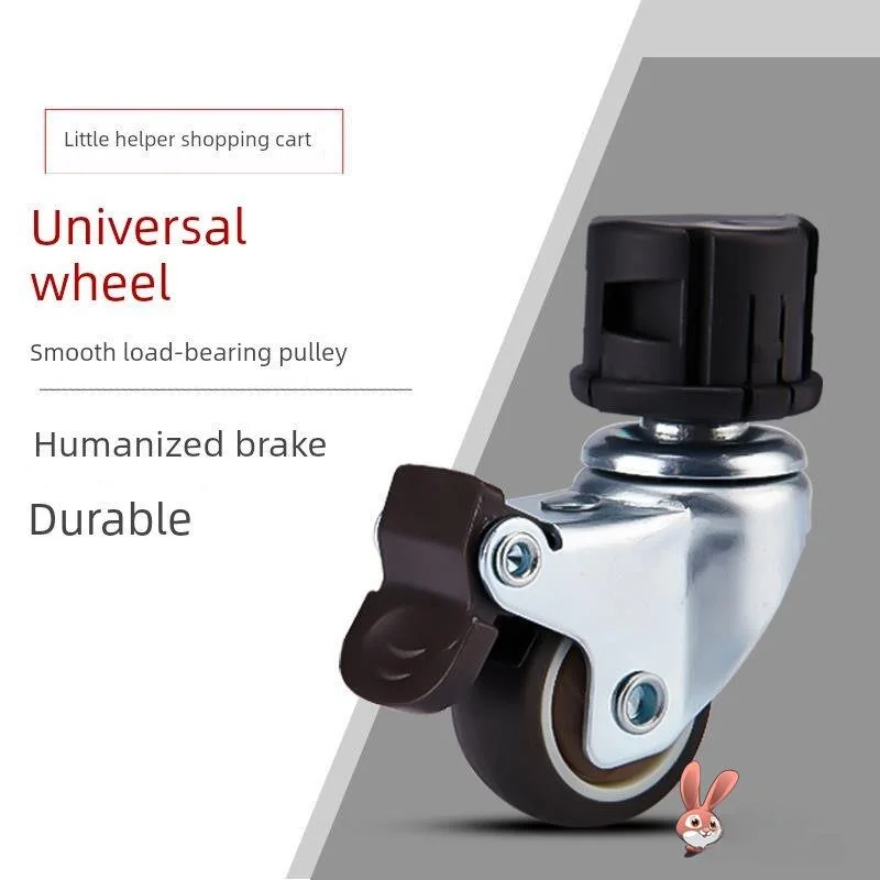 ruote-per-carrello-della-spesa-portatile-in-tpr-resistenti-all'usura-telaio-in-metallo-con-freno-ruote-universali-antiscivolo-per-uso-domestico