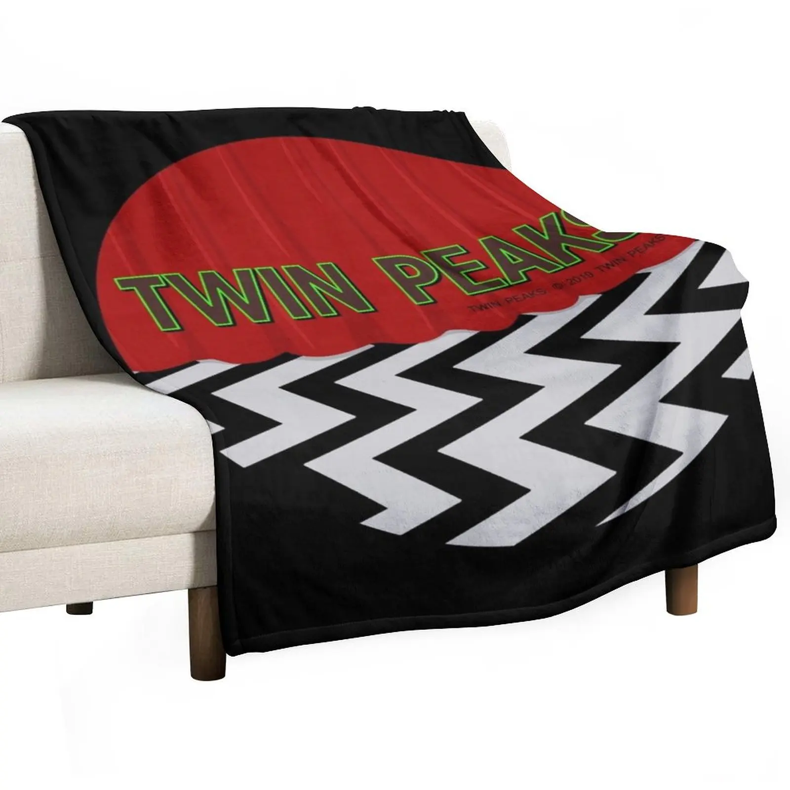 Twin Peaks Throw Blanket Multi-Purpose Sofa wednesday Bed linens Blankets