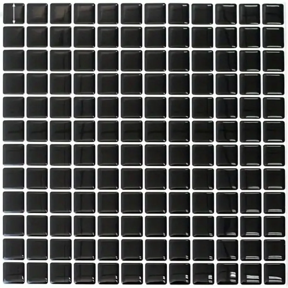 1pcs 3D Design Mosaic Tile Sticker Self-adhesive Removable Self-Adhesive Tile Sticker Waterproof Multifunction