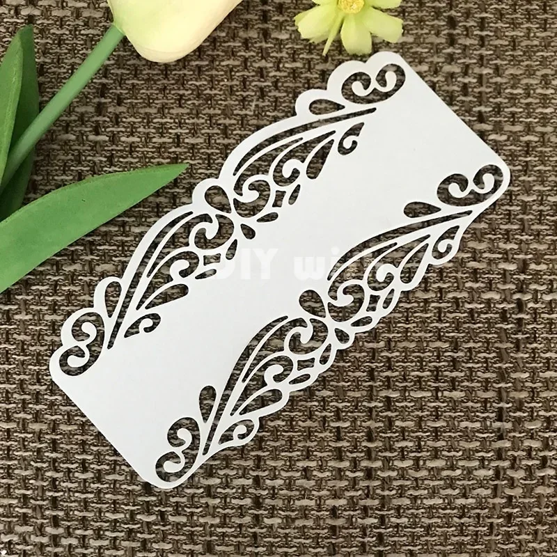 Lace Border Dies Metal Cutting  Stencil Scrapbooking album Decorative Craft  Cut Paper Card