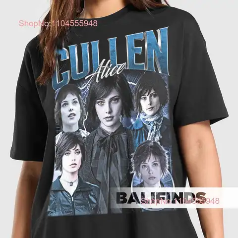 ALICE CULLEN T Shirt Retro TV Series Merch long or short sleeves