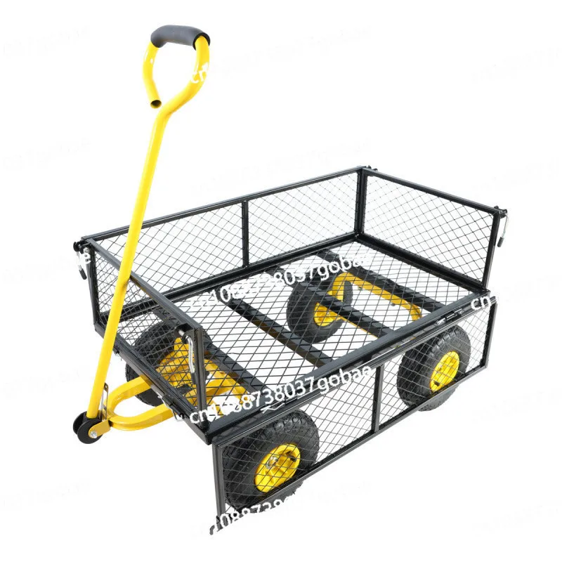 

Tool cart, trolley, flatbed truck, trailer, tiger cart, baked sweet potato cart, foldable network car