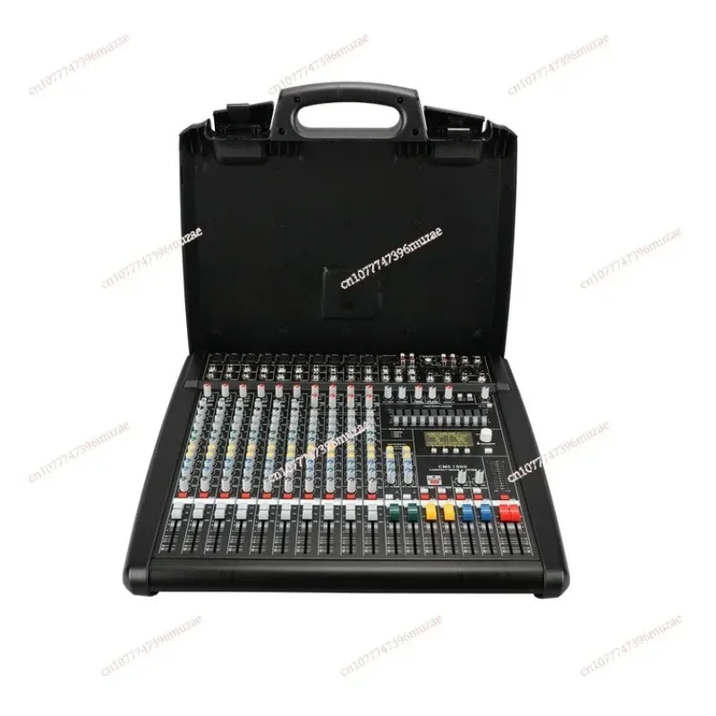 

Cms1000-3 Professional 10 Channel Mixing Console From The Source Manufacturer, 4 Mono+2 Stereo Dual 99 Effect Mixing Console