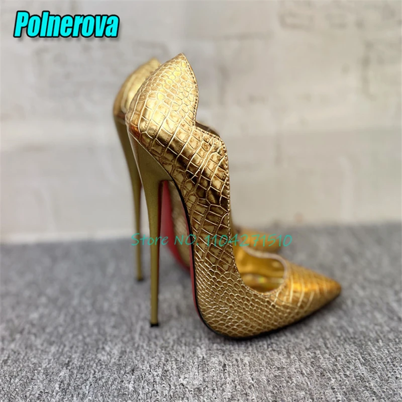 

Сексуальные женские туфли-лодочки на высоком каблуке с острым носком, модные туфли-лодочки на тонком каблуке 14 см, 16 см, вечерние клубные туфли на шпильке