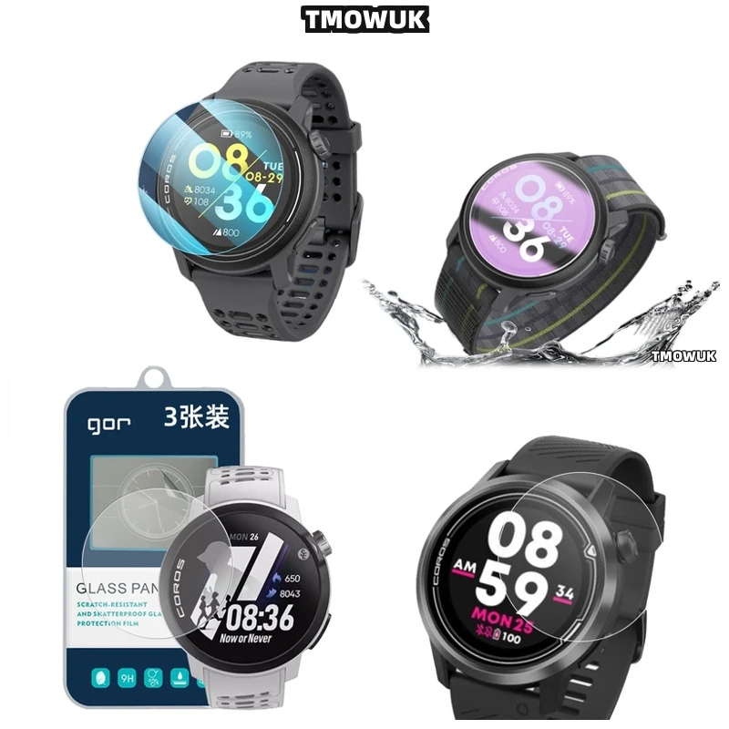 

​​For Coros PACE 2 3 VERTIX 2S APEX 2 Pro Screen Protector 9H Hardness Anti-Fingerprint Smart Watch Accessory​​