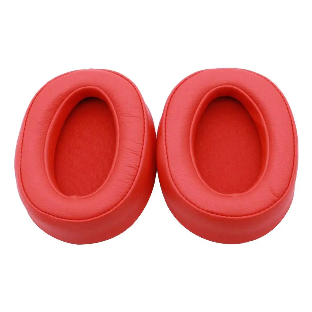 V-MOTA Earpads Compatible with Sony MDR-100ABN Headphones mdr100abn WH-H900N Headset,Replacement Cushions Repair Parts (Red)