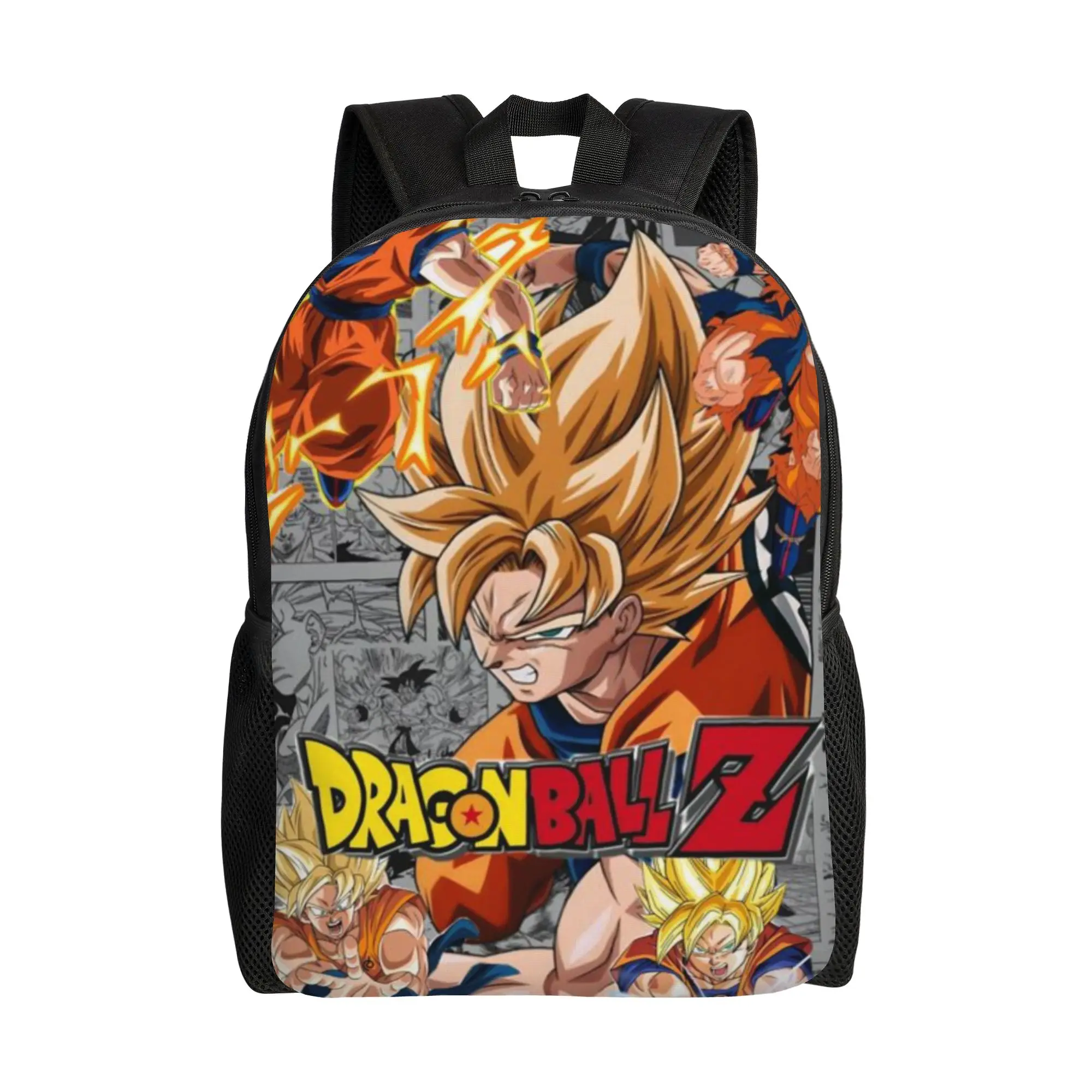 

Back to school season Son Goku (3) Knapsack Dragon Ball Ladies Adjustable Strap Backpack