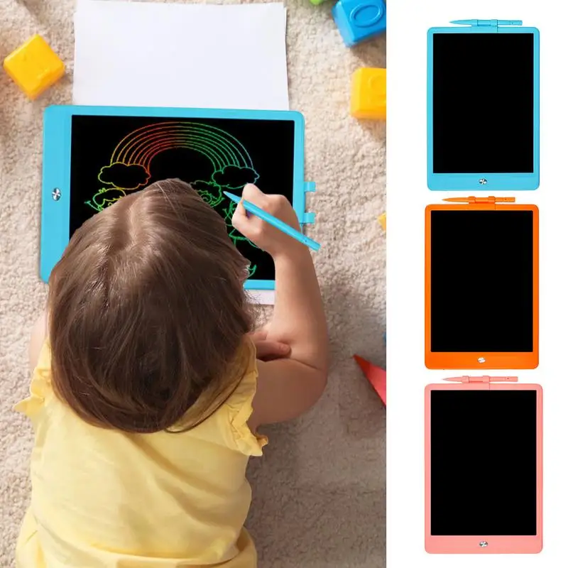 Kids Drawing Board LCD Writing Tablet Drawing Board With Erase Button Waterproof Smart Children's Writing Board Educational Toys